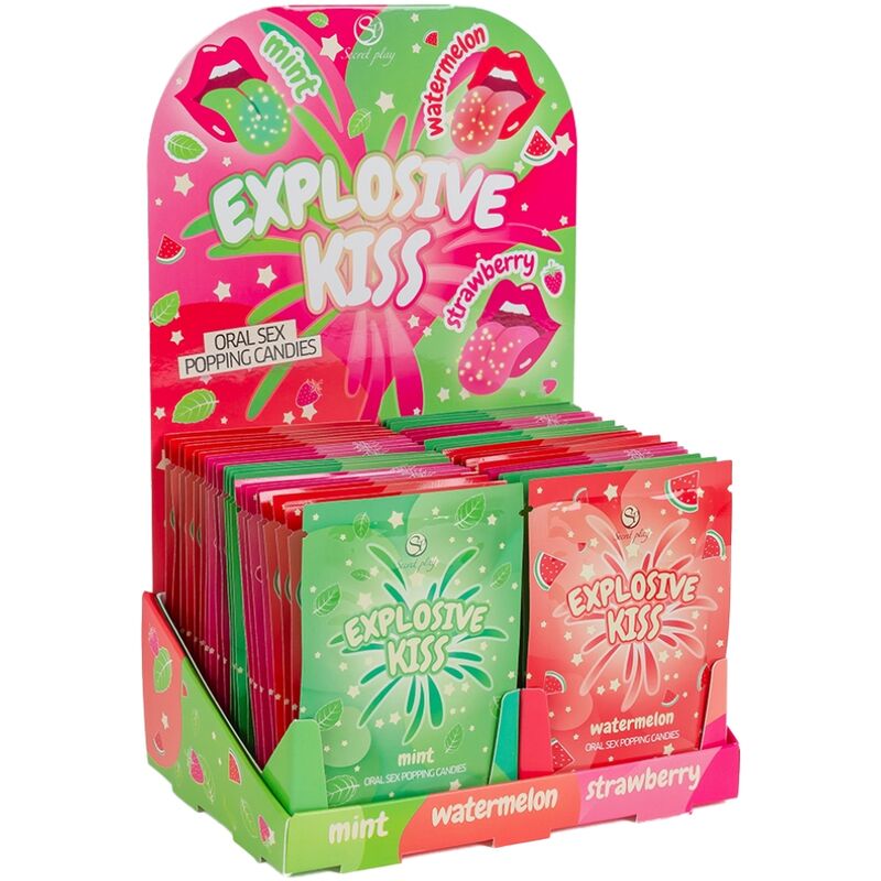 SECRET PLAY - EXPOSITOR CARAMELOS EXPLOSIVOS (48 UNIDADES) - Imagen 2