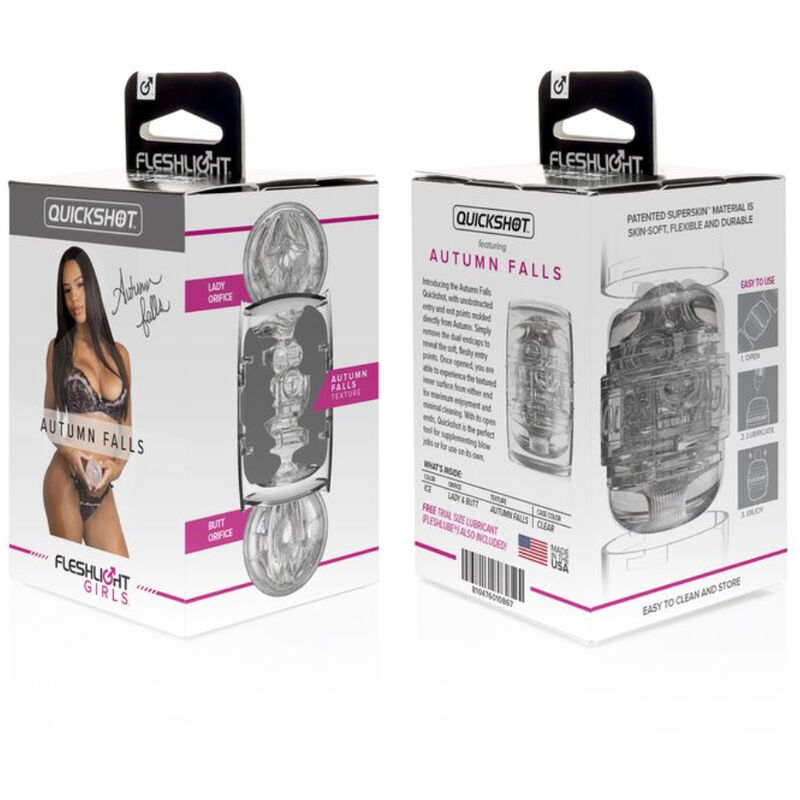FLESHLIGHT - MASTURBATEUR DOUBLE QUICKSHOT AUTOMNE FALLS – Image 5