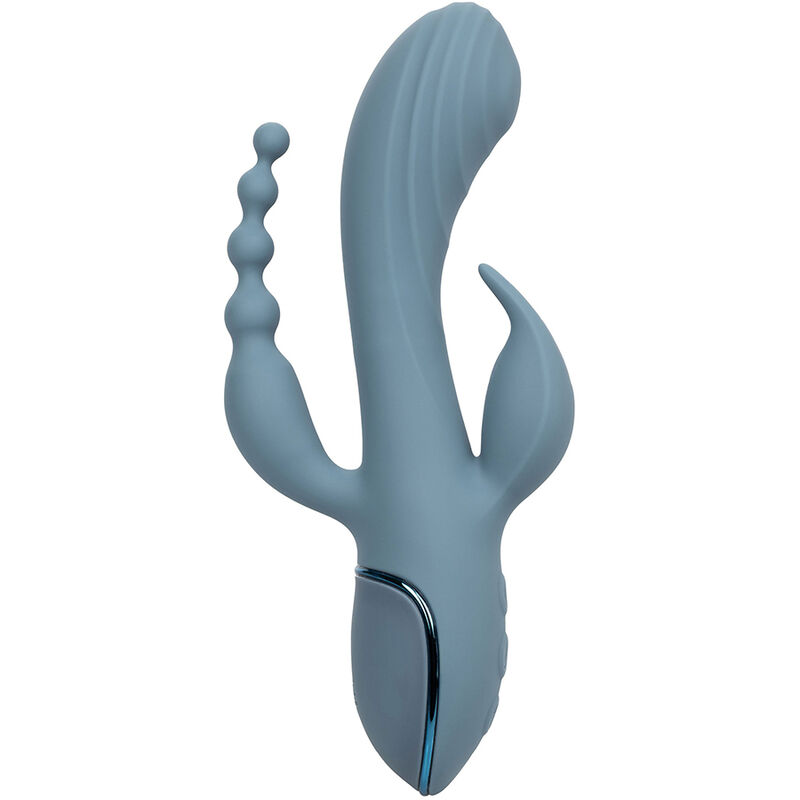 CALEXOTICS - VIBRATEUR TRIPLE ECSTASY GRIS – Image 9