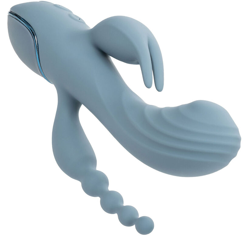 CALEXOTICS - VIBRATEUR TRIPLE ECSTASY GRIS – Image 7