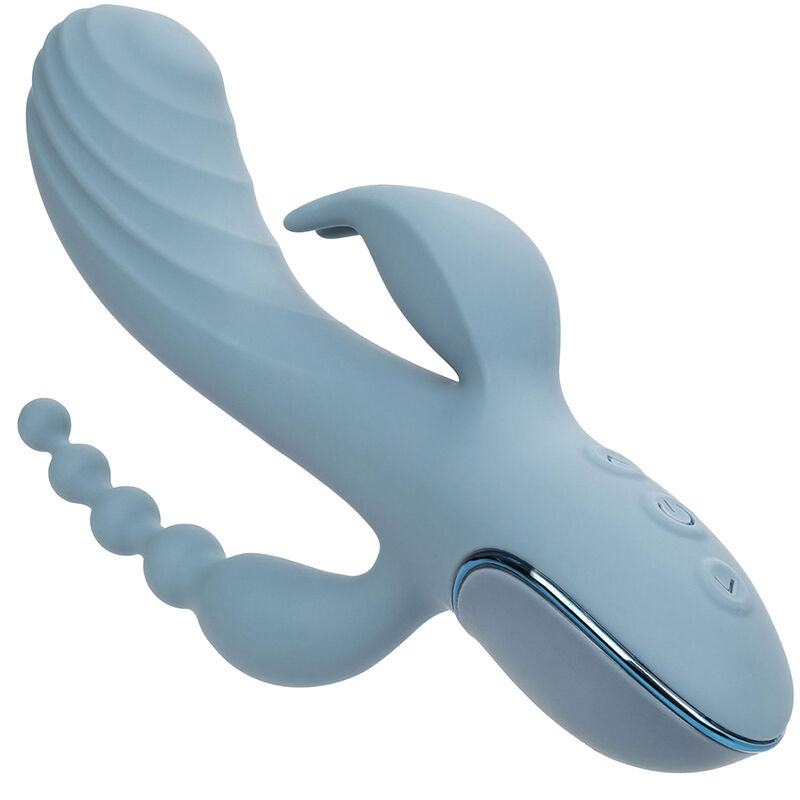 CALEXOTICS - VIBRATEUR TRIPLE ECSTASY GRIS – Image 6