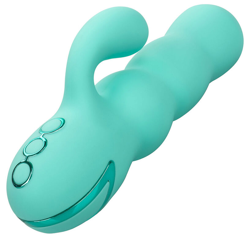 CALEXOTICS - VIBRATEUR DEL MAR DIVA RABBIR AQUA GREEN PAR CALIFORNIA DREAMING – Image 3