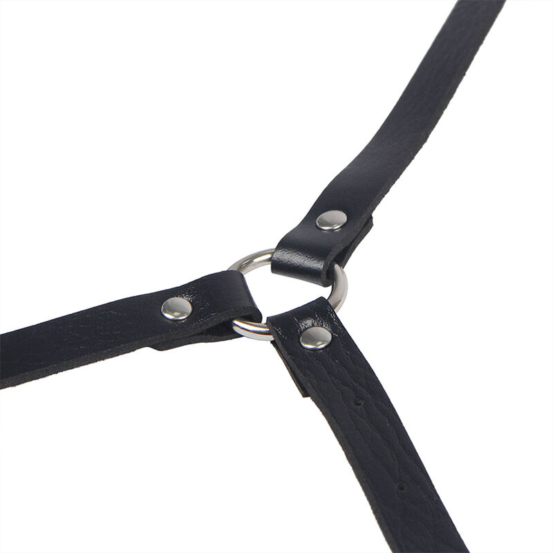 SUBBLIME - ARNÉS DE CUERPO CUERO NEGRO TALLA ÚNICA - Imagen 9