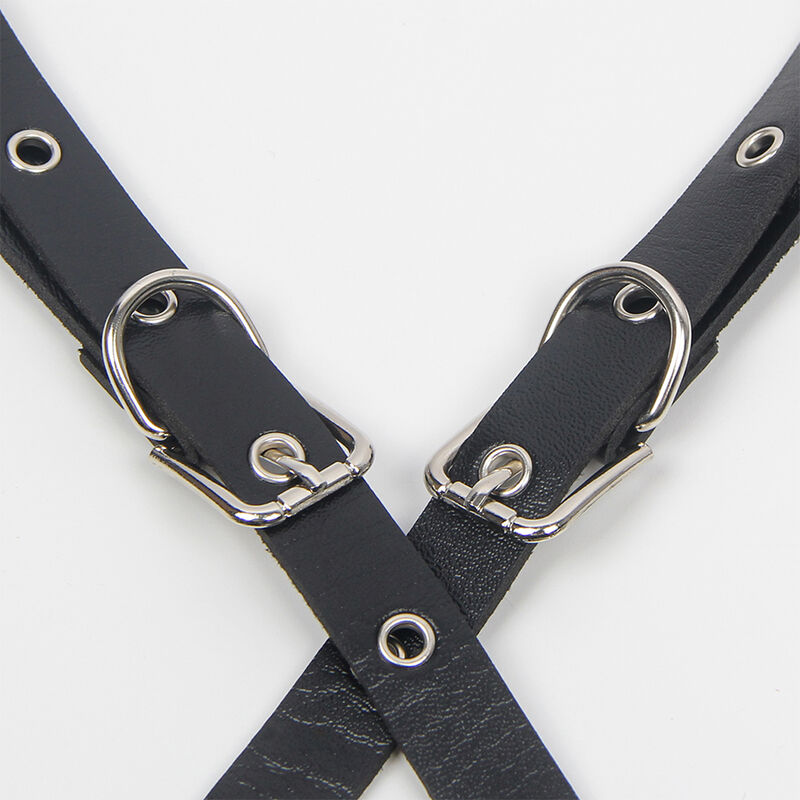 SUBBLIME - ARNÉS CON TIRANTAS DETALLE CADENAS TALLA ÚNICA - Imagen 11
