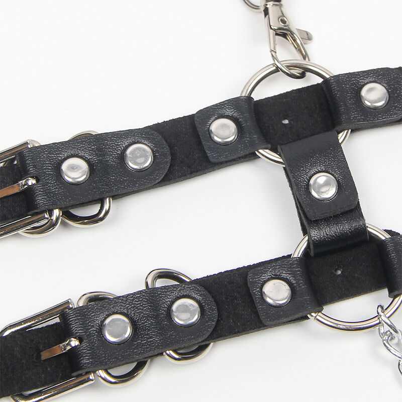 SUBBLIME - ARNÉS CON TIRANTAS DETALLE CADENAS TALLA ÚNICA - Imagen 6