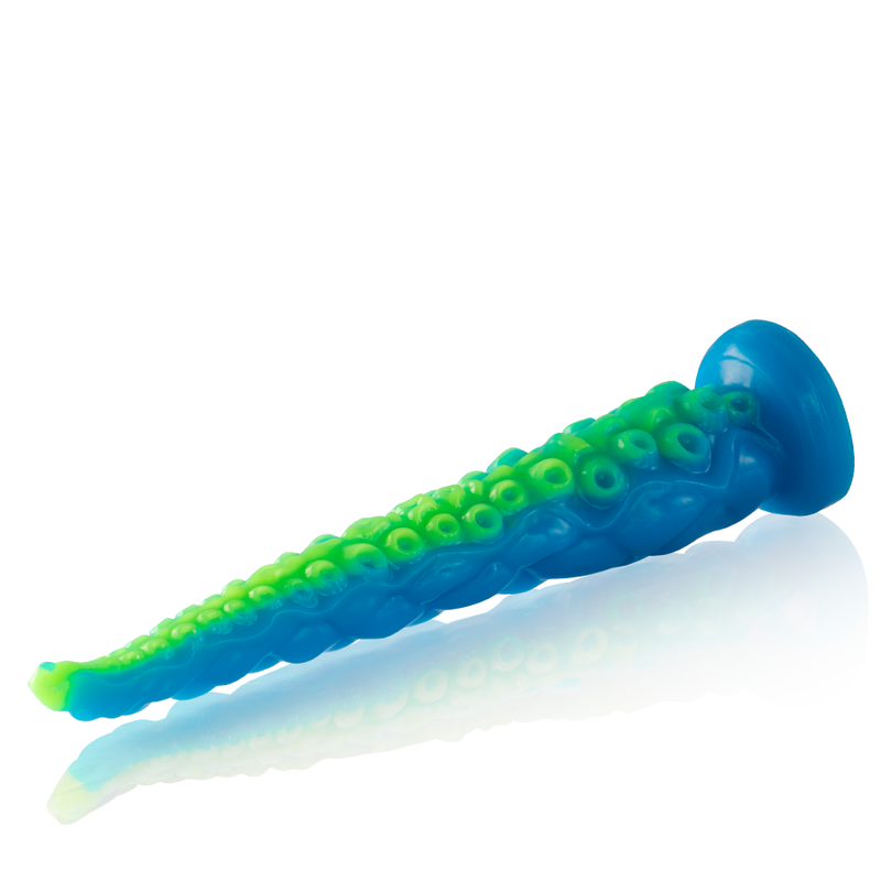 EPIC - SCYLLA FLUORESZIERENDER DÜNNER TENTAKEL-DILDO, GROSSE GRÖSSE – Bild 8
