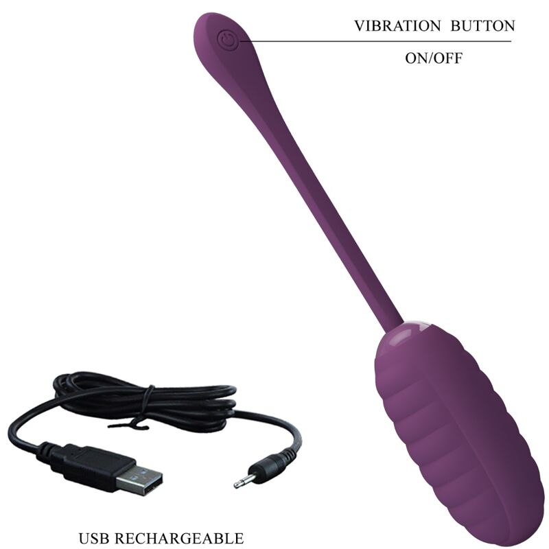 PRETTY LOVE - OEUF VIBRANT RECHARGEABLE CASPER VIOLET – Image 12