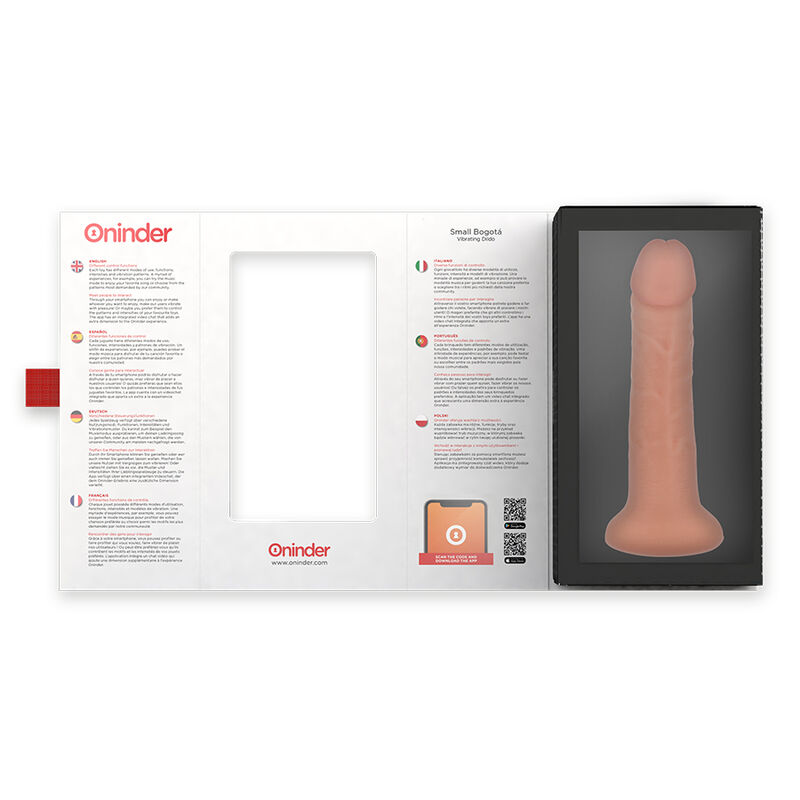 ONINDER - SMALL BOGOTÁ CYBER REALISMO VIBRACIÓN 17.5 CM -O- 4 CM - APP GRATUITA - Imagen 6