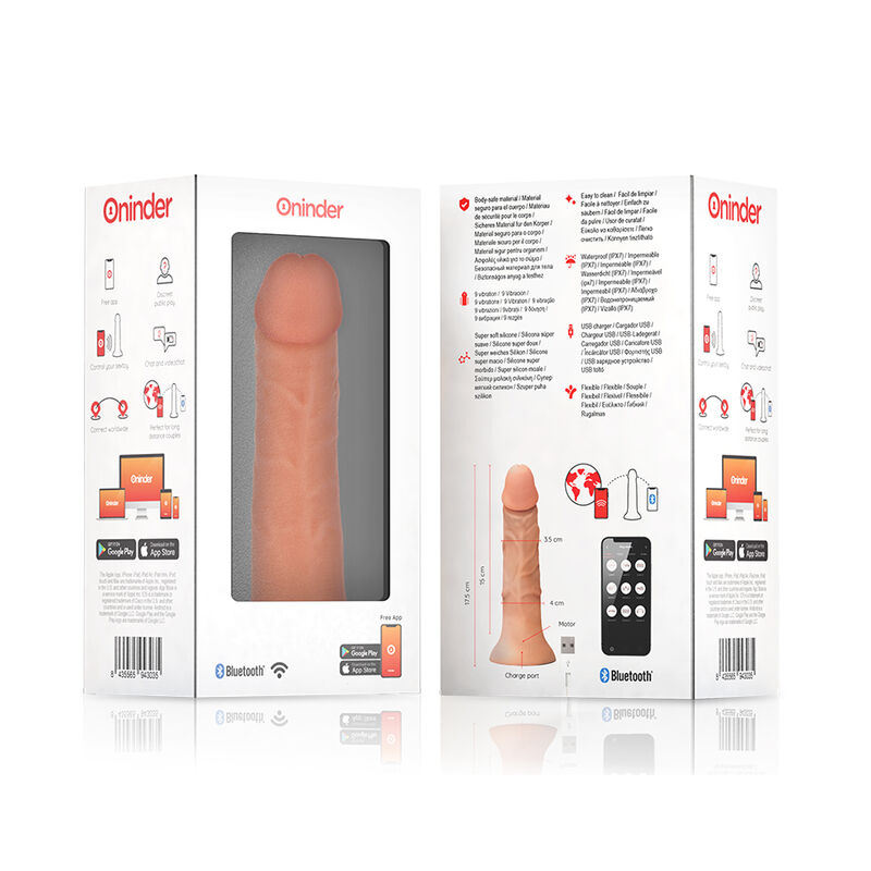 ONINDER - SMALL BOGOTÁ CYBER REALISMO VIBRACIÓN 17.5 CM -O- 4 CM - APP GRATUITA - Imagen 5