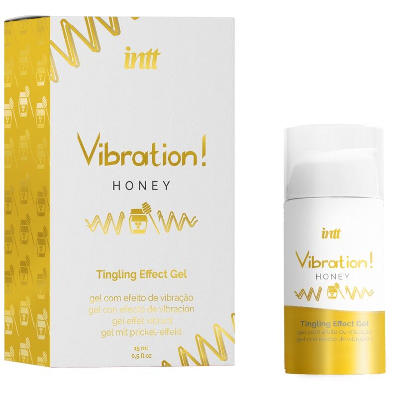 INTT - GEL VIBRATEUR LIQUIDE AU MIEL PUISSANT STIMULANT INTIME 15 ML – Image 2
