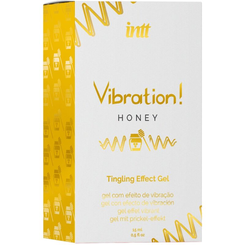 INTT - GEL VIBRATEUR LIQUIDE AU MIEL PUISSANT STIMULANT INTIME 15 ML – Image 3
