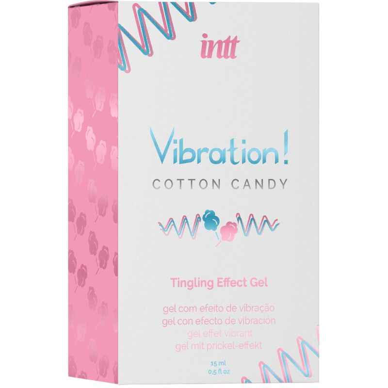 INTT - KRAFTVOLLES INTIMULATIONS-ZUCKERWATTE-FLÜSSIGE VIBRATOR-GEL 15 ML – Bild 3