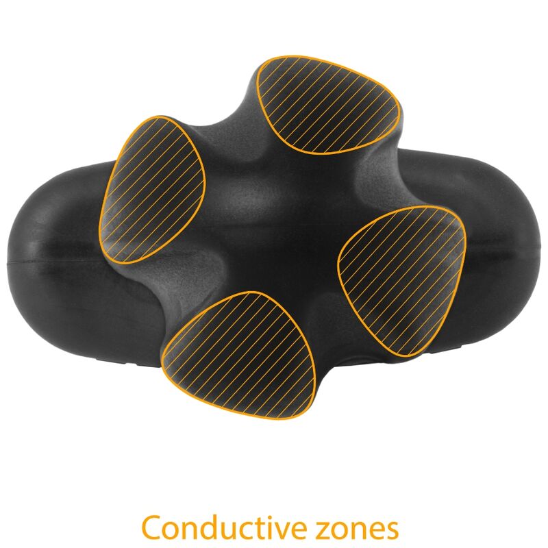 ELECTRASTIM - TARTARUS ANAL PLUG QUADRIPOLAR SILICONE BLACK - Image 3