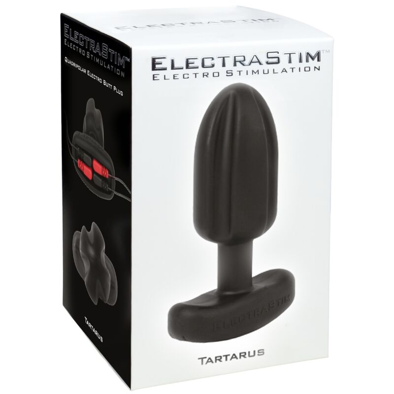 ELECTRASTIM - TARTARUS ANAL PLUG QUADRIPOLAR SILICONE BLACK - Image 2
