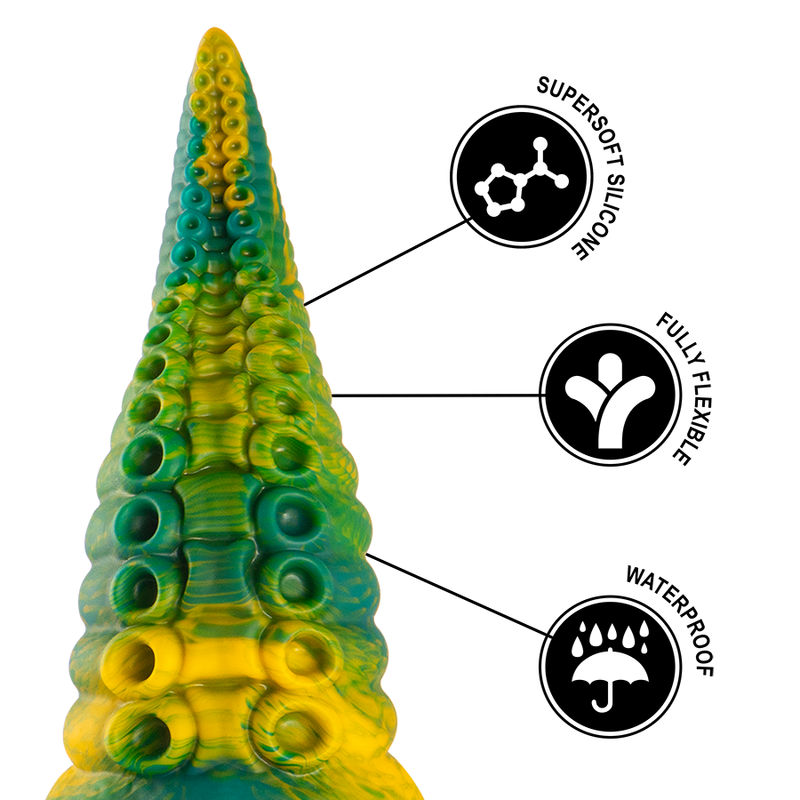 EPIC - DILDO TENTÁCULO VERDE CETUS TAMANHO GRANDE - Image 8