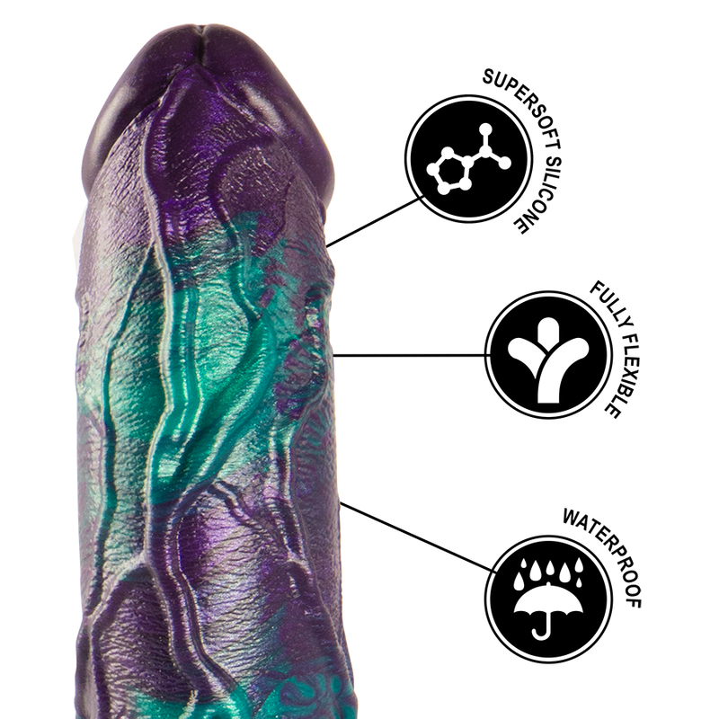 EPIC - BASILISK DILDO DOPPELT SCHUPPIG VERGNÜGEN, GROSSE GRÖSSE – Bild 8