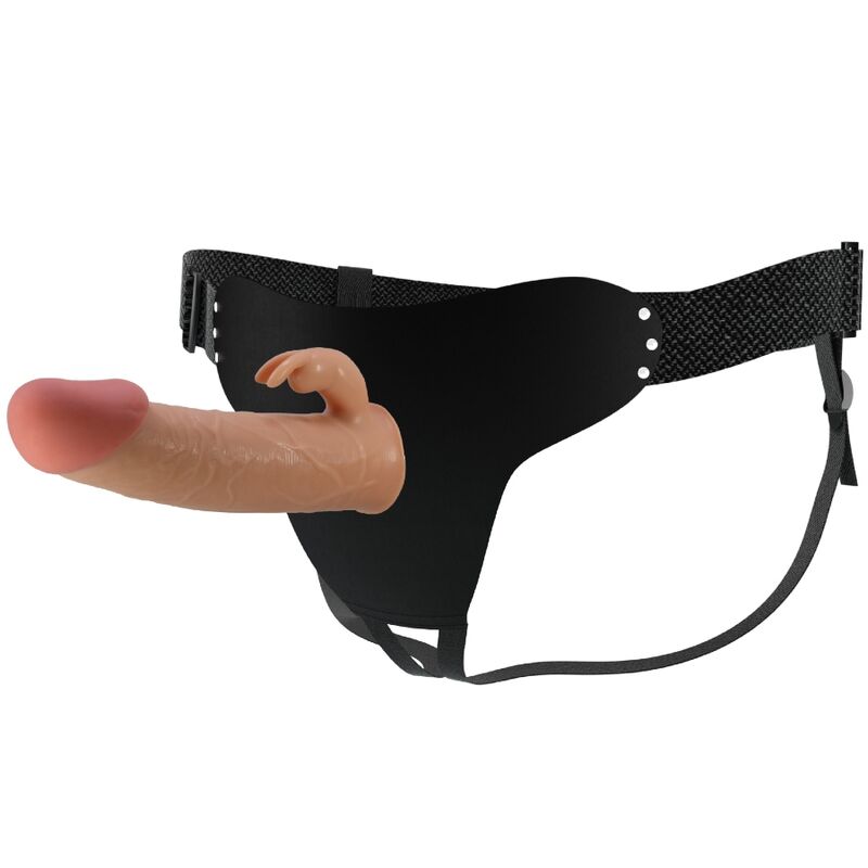 PRETTY LOVE - MAVIS HARNESS UNIVERSAL SLIP MIT DILDO 19 CM NATUR – Bild 5