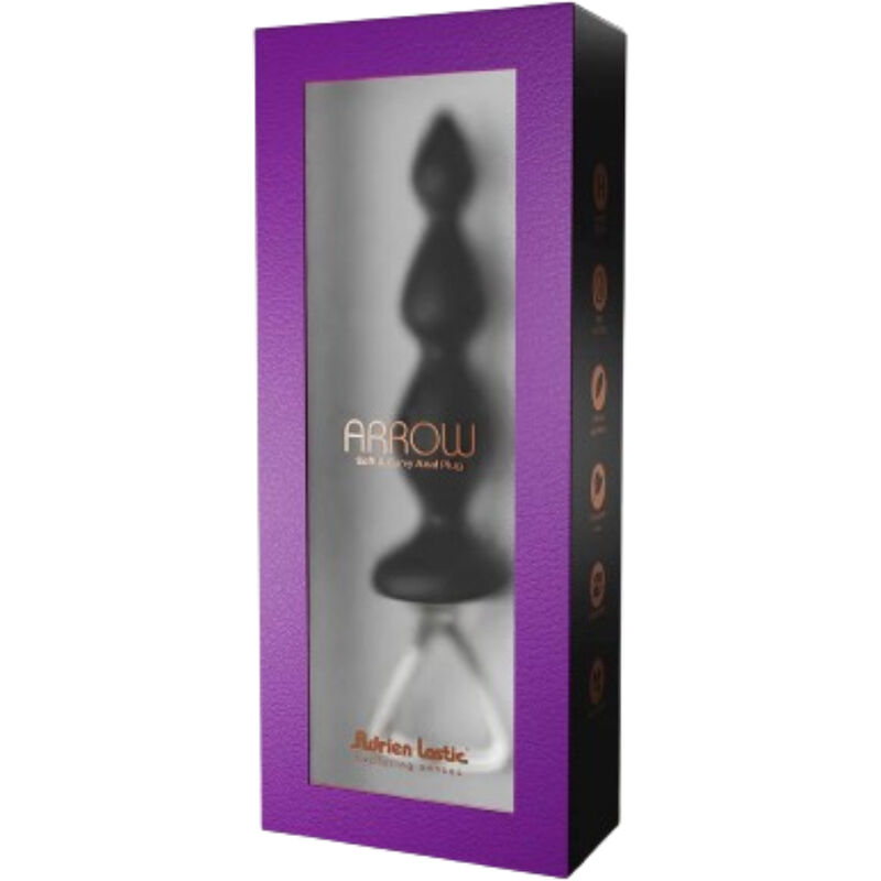 ADRIEN LASTIC - ARROW ESTIMULADOR ANAL NEGRO - Imagen 2