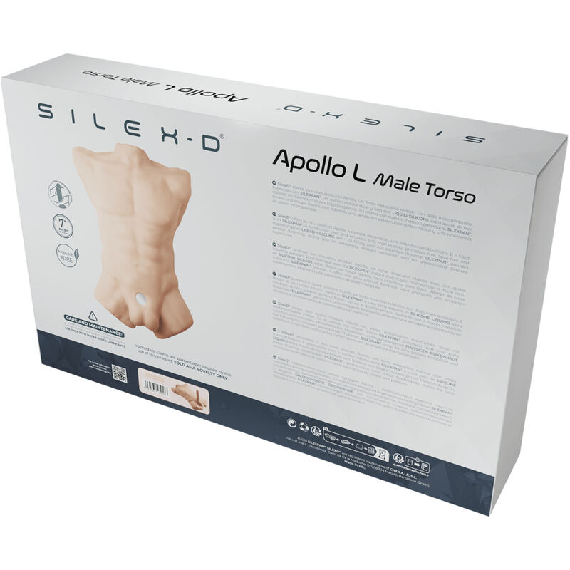 SILEXD - TORSE MASCULIN RÉALISTE APOLLO L – Image 3