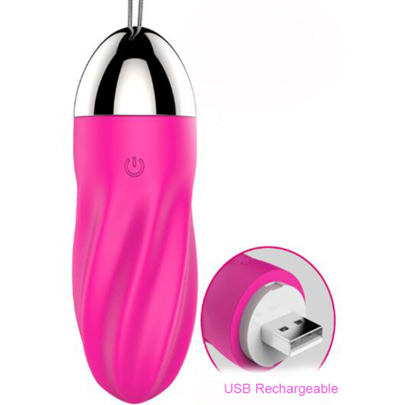 ARMONY - SWEETY HUEVO VIBRADOR ESPIRAL CONTROL REMOTO ROSA - Imagen 3