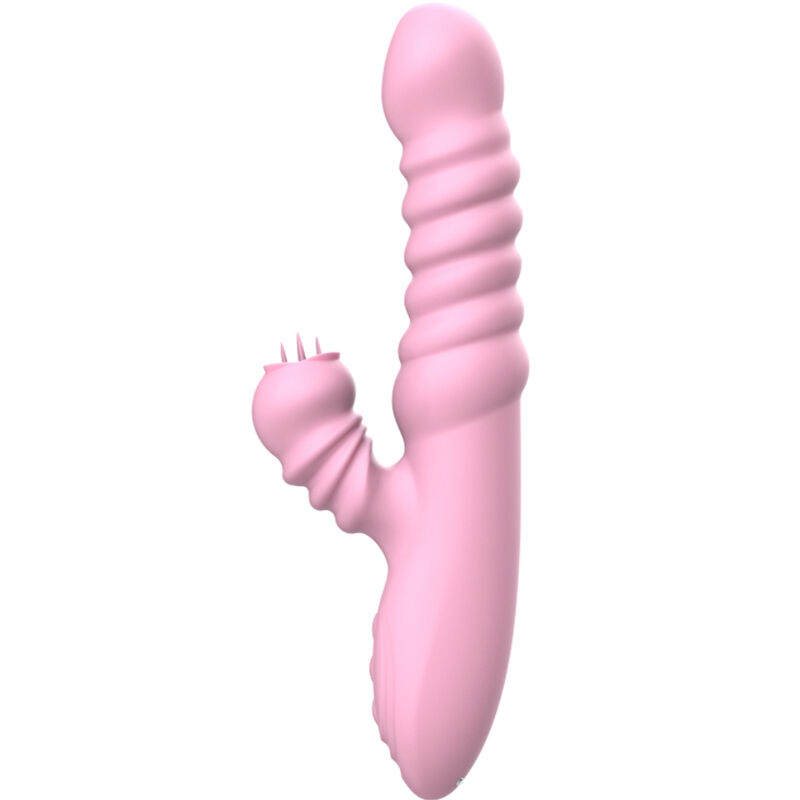 ARMONY - VIBRATEUR MULTIFONCTION AVEC LANGUE STIMULANTE EFFET CHALEUR ROSE – Image 2