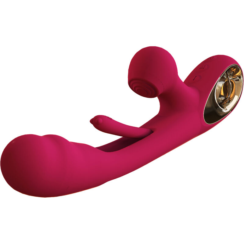 ARMONY - IMPACT SWING VIBRADOR & ESTIMULADOR DUAL MODELO 2 BURDEOS - Imagen 5