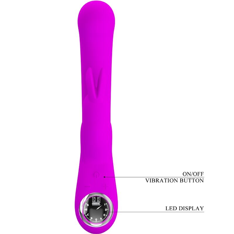 PRETTY LOVE - SKYLAR VIBRADOR ESTIMULADOR PÚRPURA - Imagen 8
