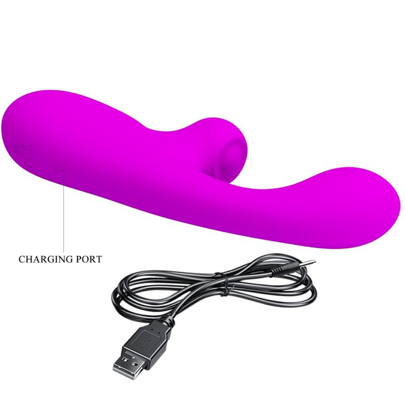 PRETTY LOVE - SKYLAR VIBRADOR ESTIMULADOR PÚRPURA - Imagen 9