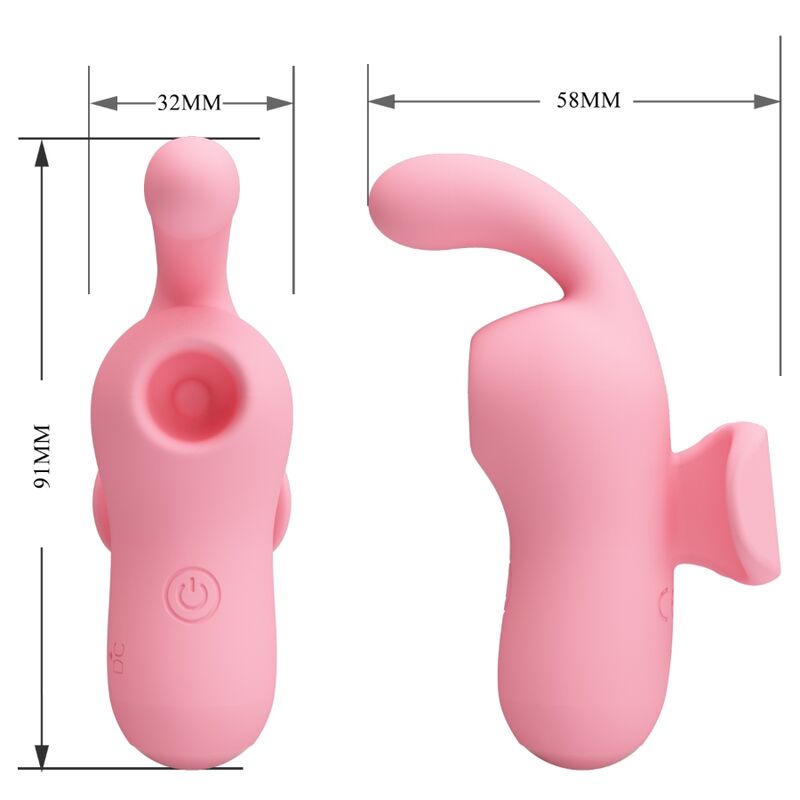 PRETTY LOVE - MINI JOUETS AMUSANTS PAR MAGIC FAIRY VIBRATEUR & SUCCION – Image 5