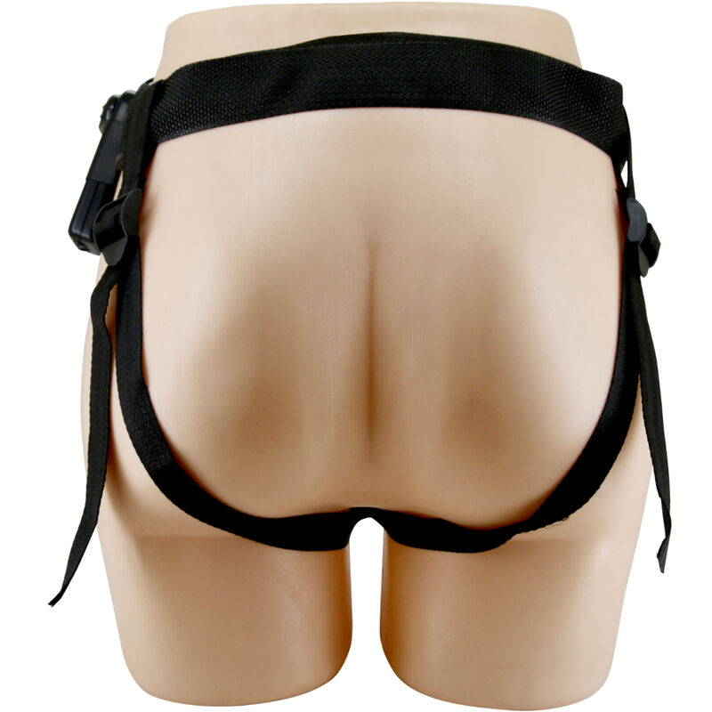 PRETTY LOVE - STARKS HARNESS BRIEFS MULTI-SPEED VIBRATION DILDO 17,5 CM LIGHT BROWN - Image 3