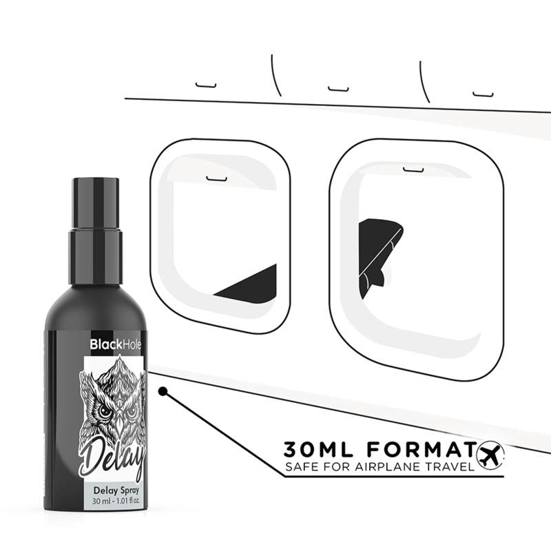 BLACK HOLE - DELAY SPRAY STUDY FORTE 30 ML – Bild 4