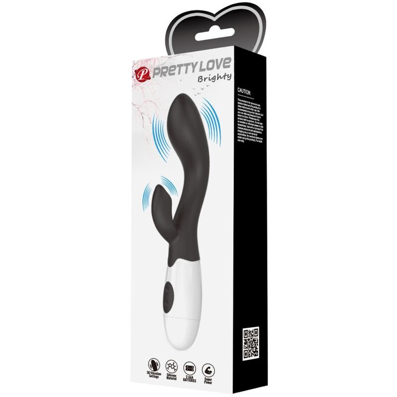 PRETTY LOVE - BRIGHTY VIBRADOR G-SPOT PRETO - Image 3