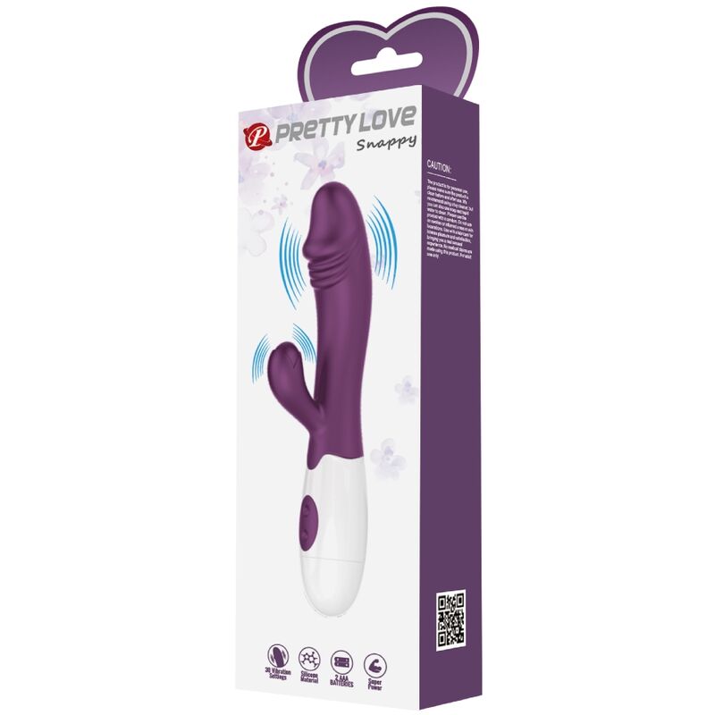 PRETTY LOVE - VIBRATEUR SNAPPY G-SPOT VIOLET – Image 3