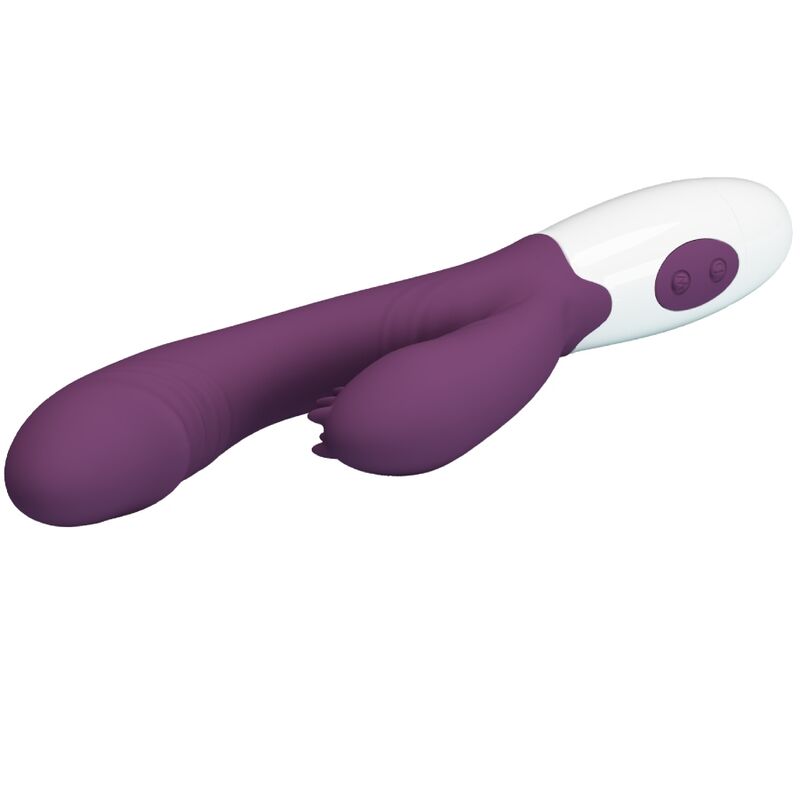 PRETTY LOVE - ANDRE VIBRATEUR RABBIT & STIMULATEUR DE POINT G VIOLET – Image 8