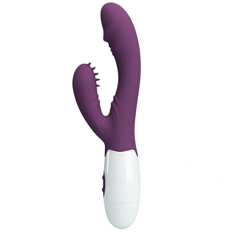 PRETTY LOVE - ANDRE VIBRATEUR RABBIT & STIMULATEUR DE POINT G VIOLET – Image 7