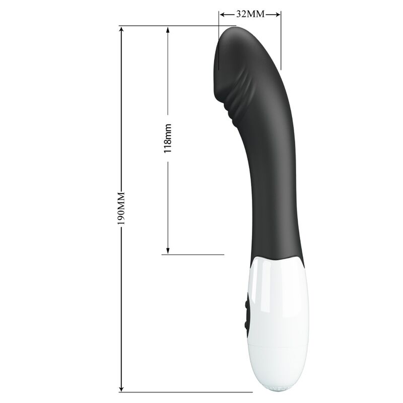 PRETTY LOVE - ELEMENTAL G-SPOT VIBRATOR 30 MODES BLACK - Image 10