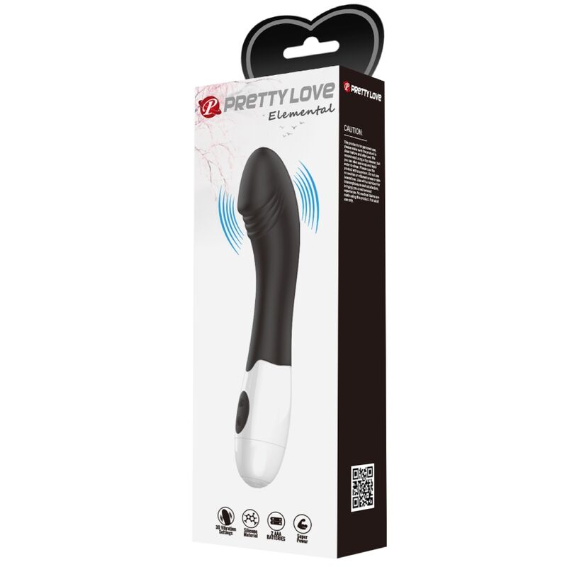 PRETTY LOVE - ELEMENTAL G-SPOT VIBRATOR 30 MODES BLACK - Image 2