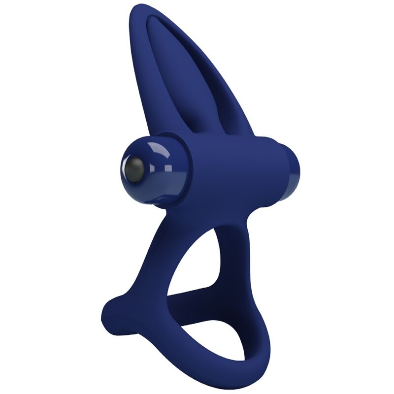 PRETTY LOVE - MAT DOUBLE ANNEAU AVEC VIBRATION & STIMULATEUR BLEU – Image 8