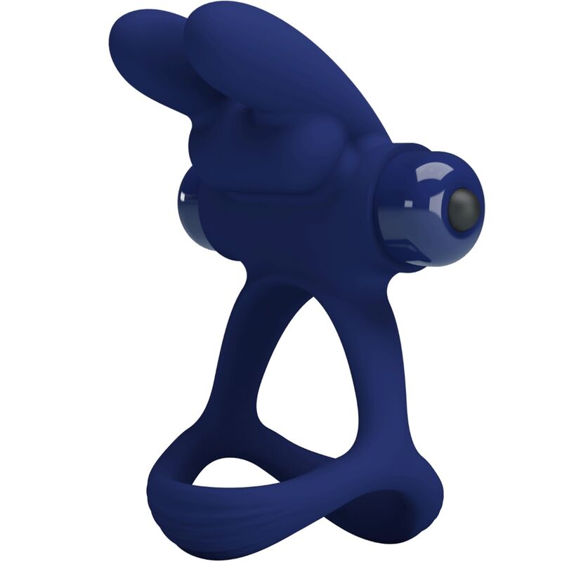 PRETTY LOVE - FRANCISCO DOUBLE ANNEAU VIBRANT LAPIN BLEU – Image 8