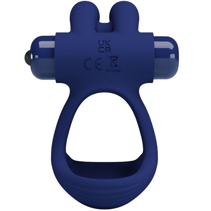PRETTY LOVE - FRANCISCO DOUBLE ANNEAU VIBRANT LAPIN BLEU – Image 2
