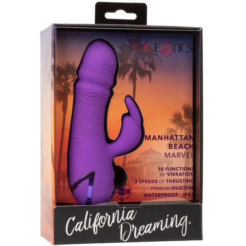 CALEXOTICS - MANHATTAN BEACH MARVEL VIBRATEUR RABBIT VIOLET PAR CALIFORNIA DREAMING – Image 10