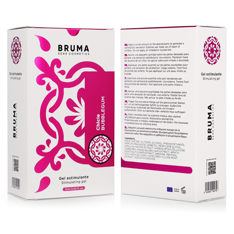 BRUMA - BUBBLEGUM GESCHMACK STIMULIERENDER BALSAM 15 ML – Bild 7