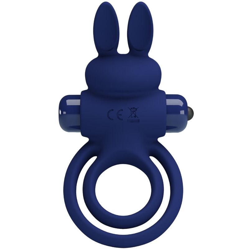 PRETTY LOVE - DAREY DOUBLE ANNEAU VIBRANT LAPIN BLEU – Image 6