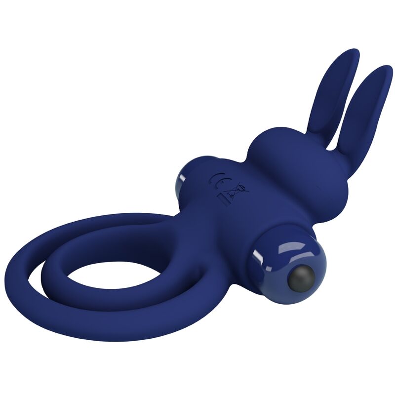PRETTY LOVE - DAREY DOUBLE ANNEAU VIBRANT LAPIN BLEU – Image 9