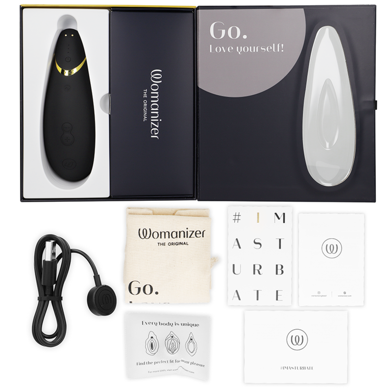 WOMANIZER - STIMULATEUR CLITORAL PREMIUM 2 NOIR – Image 5