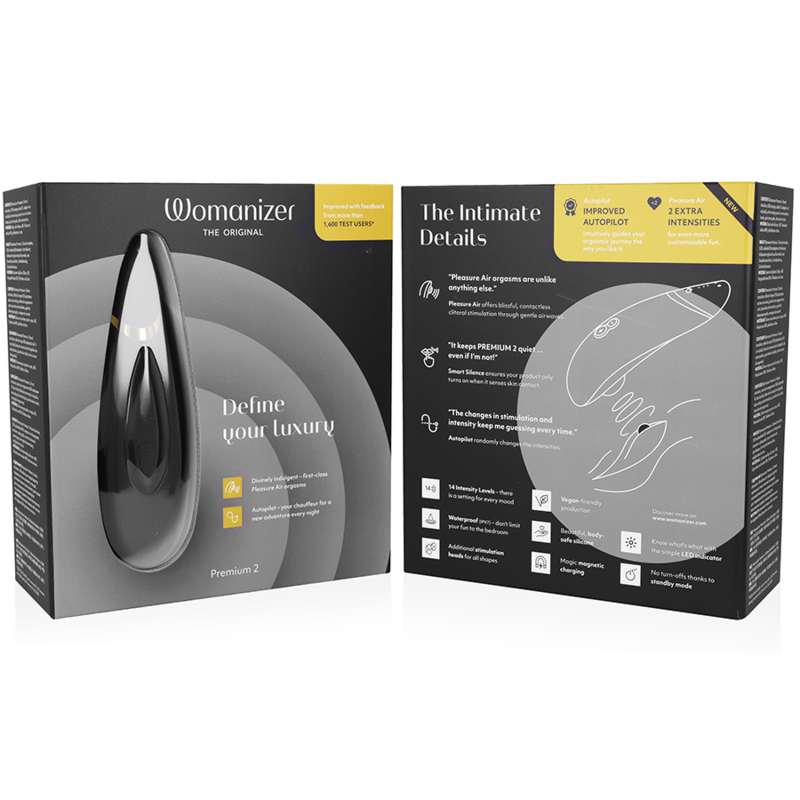WOMANIZER - STIMULATEUR CLITORAL PREMIUM 2 NOIR – Image 4
