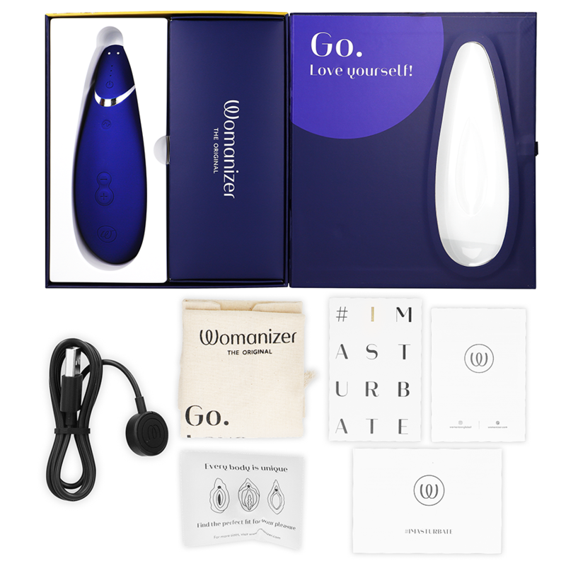 WOMANIZER - STIMULATEUR CLITORAL PREMIUM 2 BLUEBERRY – Image 4