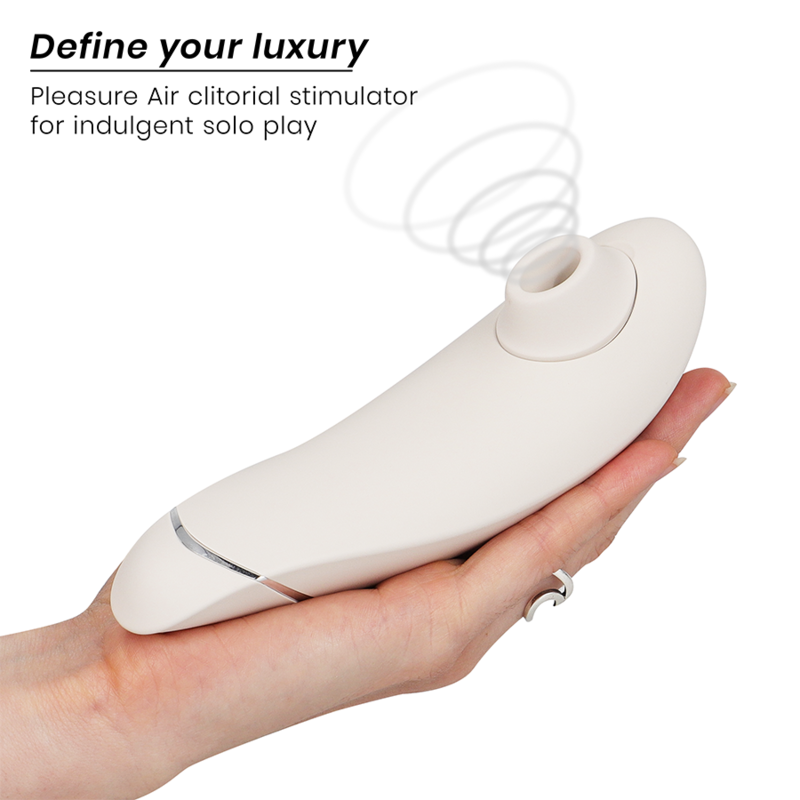 WOMANIZER - STIMULATEUR CLITORAL PREMIUM 2 GRIS CHAUD – Image 6