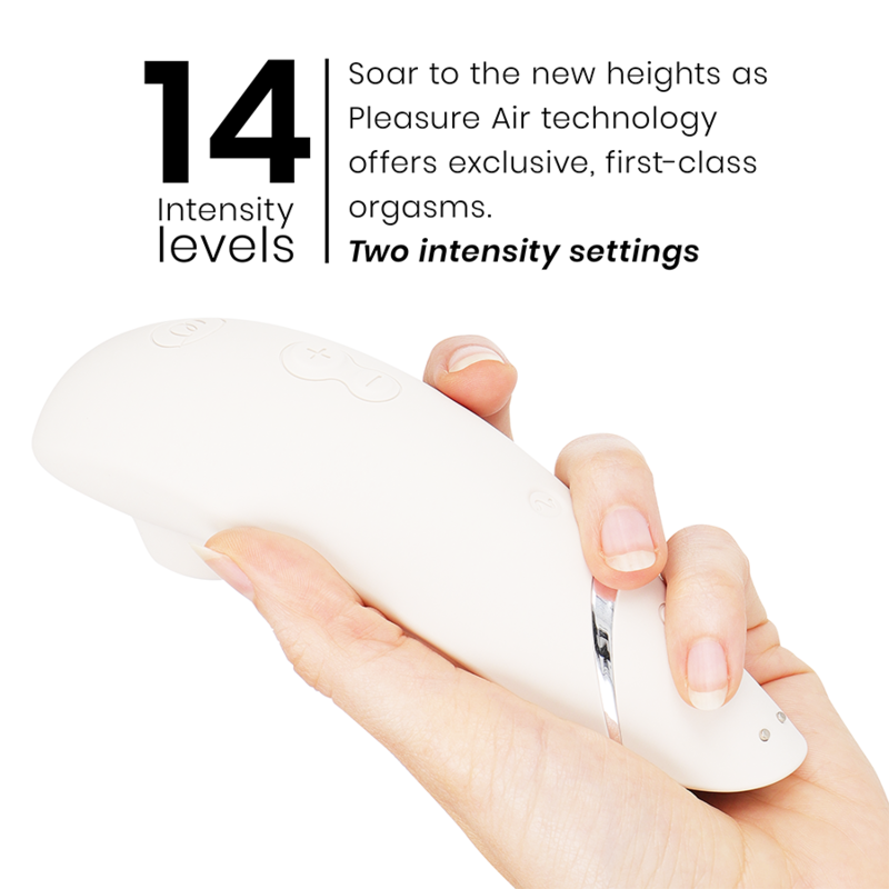 WOMANIZER - STIMULATEUR CLITORAL PREMIUM 2 GRIS CHAUD – Image 5