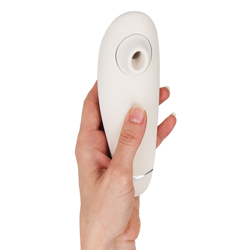 WOMANIZER - STIMULATEUR CLITORAL PREMIUM 2 GRIS CHAUD – Image 3